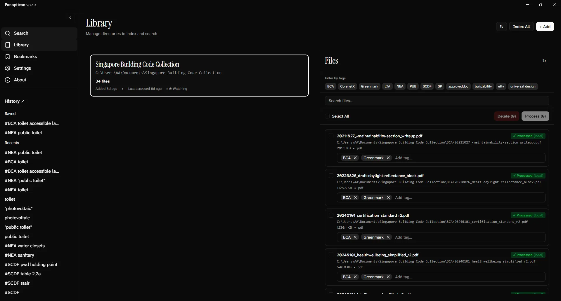 Panopticon Directory and File Browser