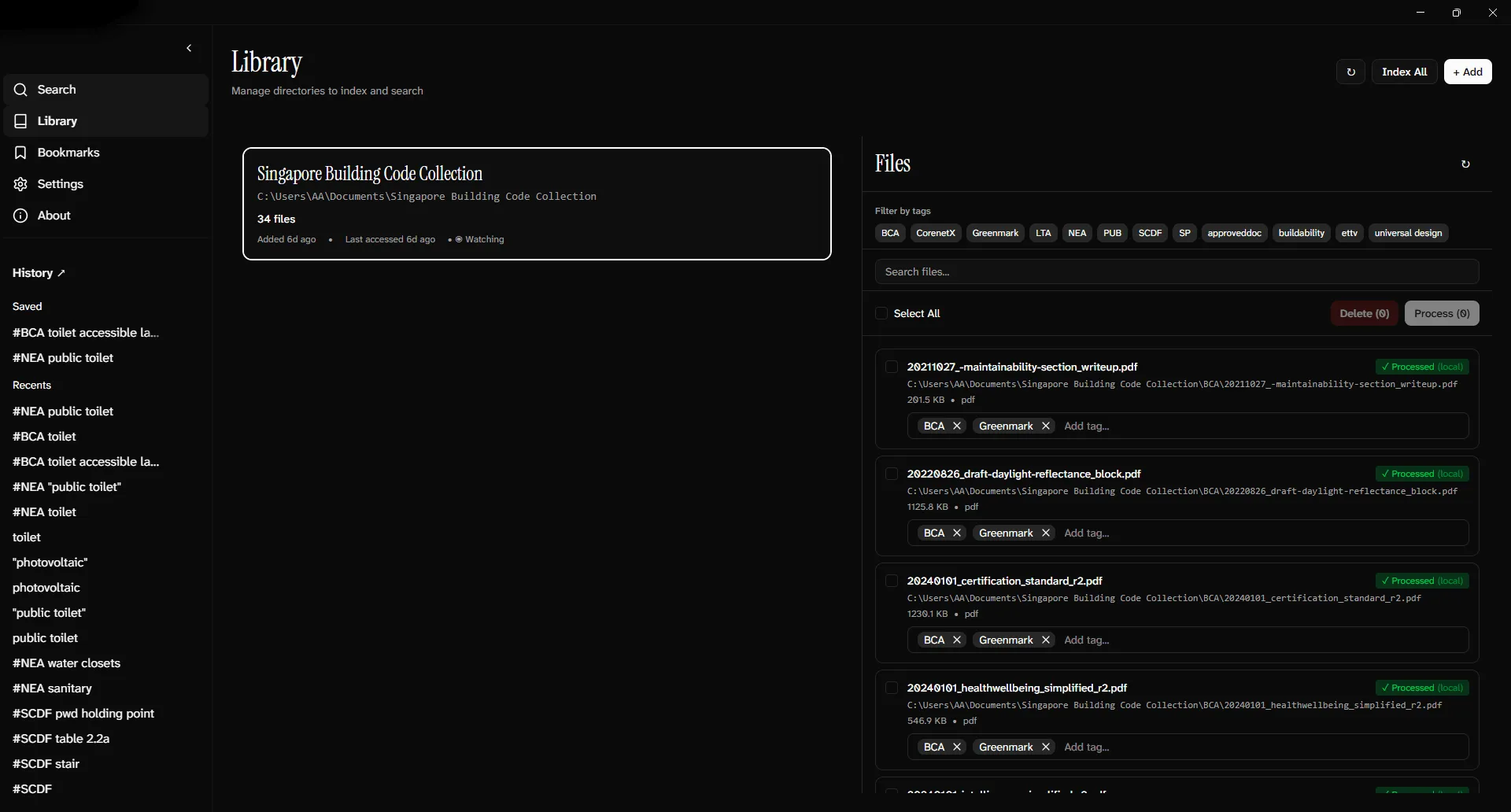 Excavate Directory and File Browser